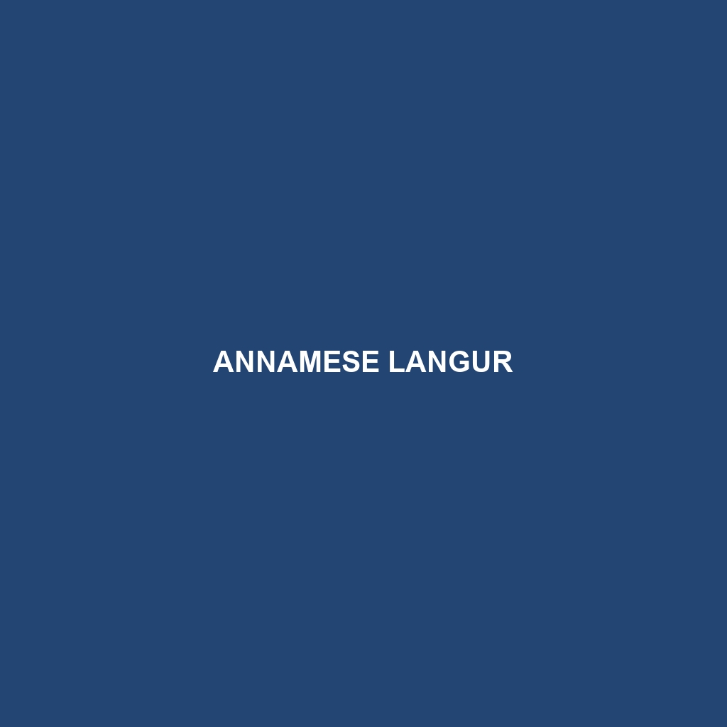 Annamese Langur