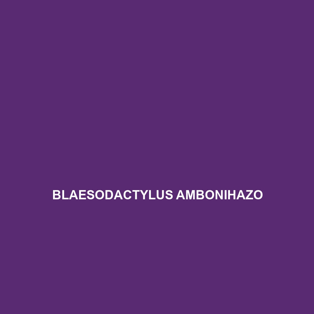 Blaesodactylus ambonihazo