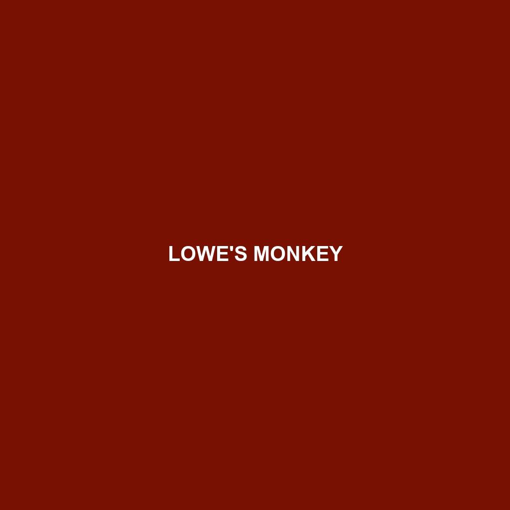 Lowe's Monkey