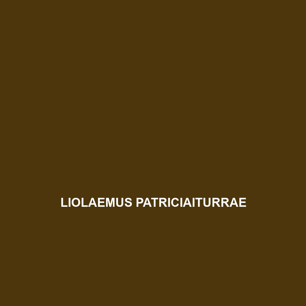 Liolaemus patriciaiturrae