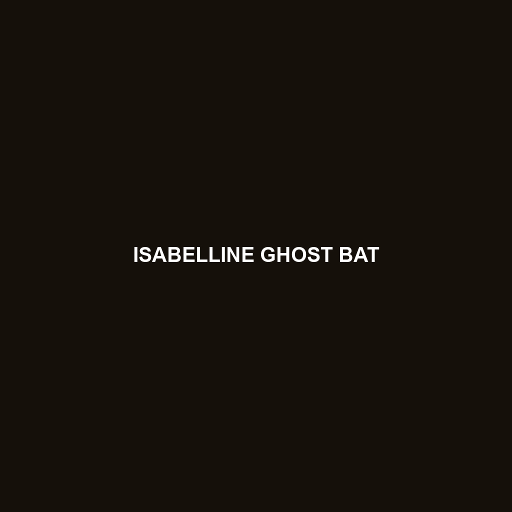 Isabelline Ghost Bat