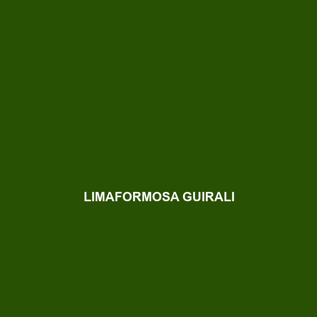 Limaformosa guirali