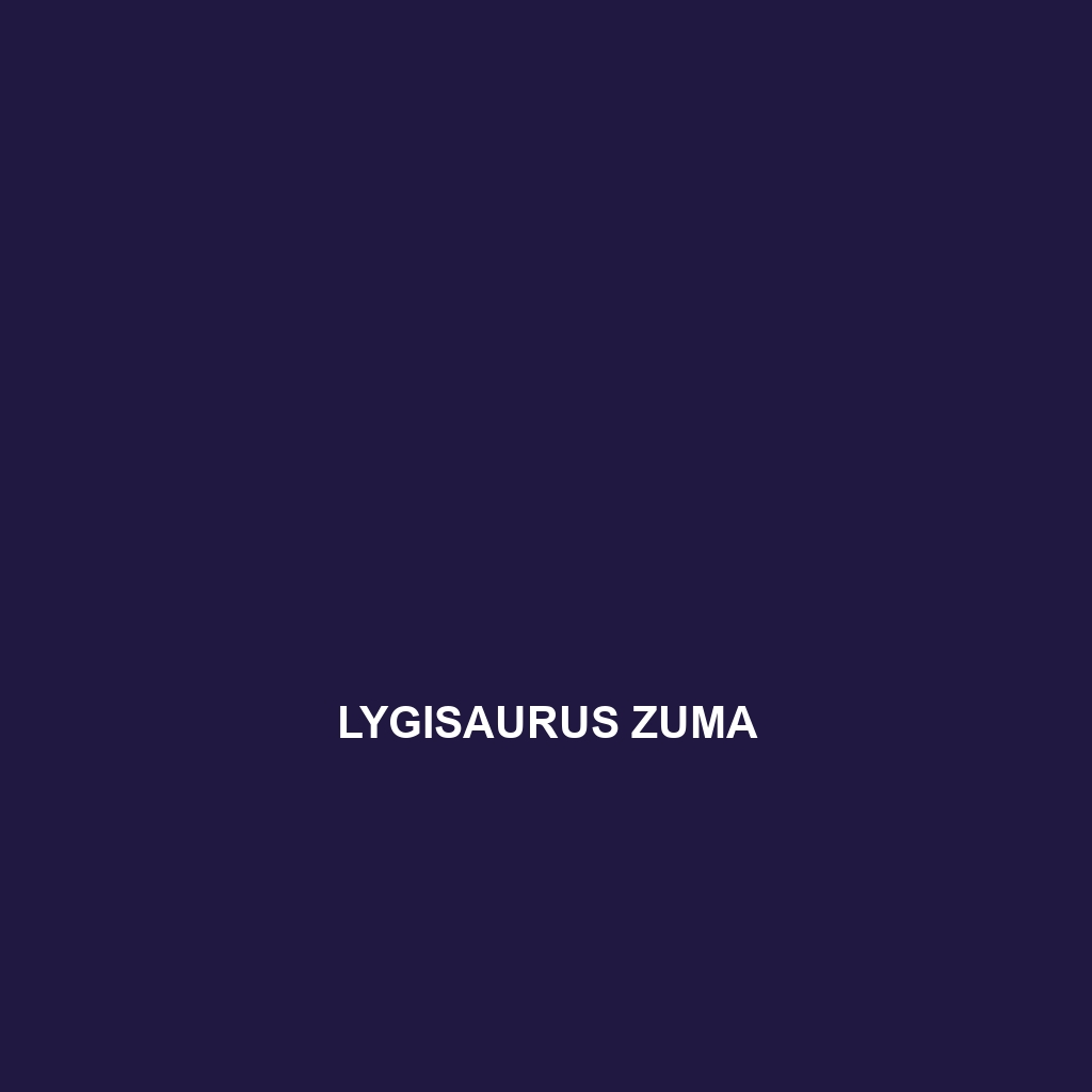 Lygisaurus zuma