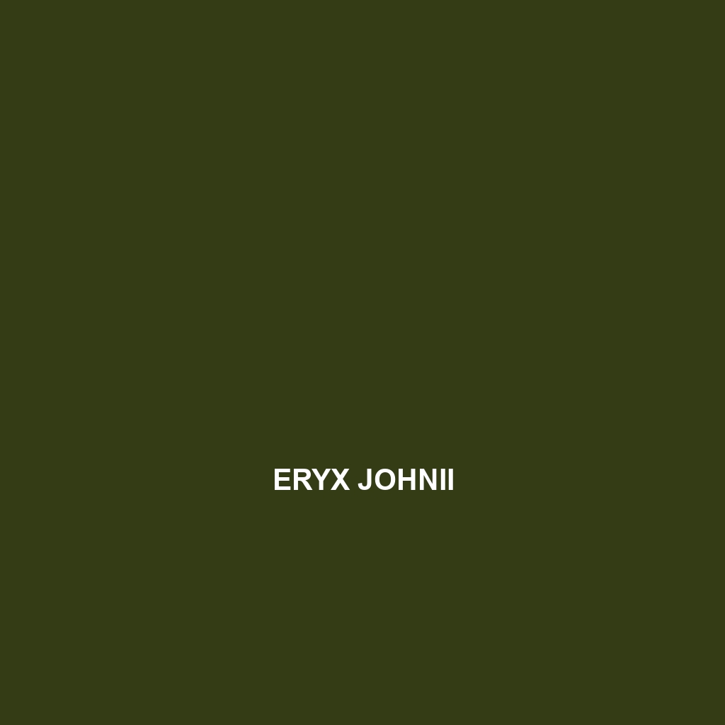 Eryx johnii