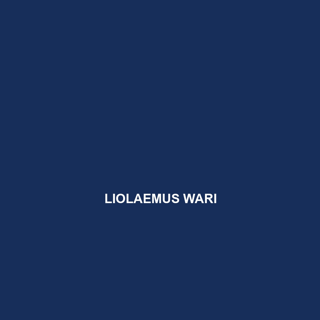 Liolaemus wari