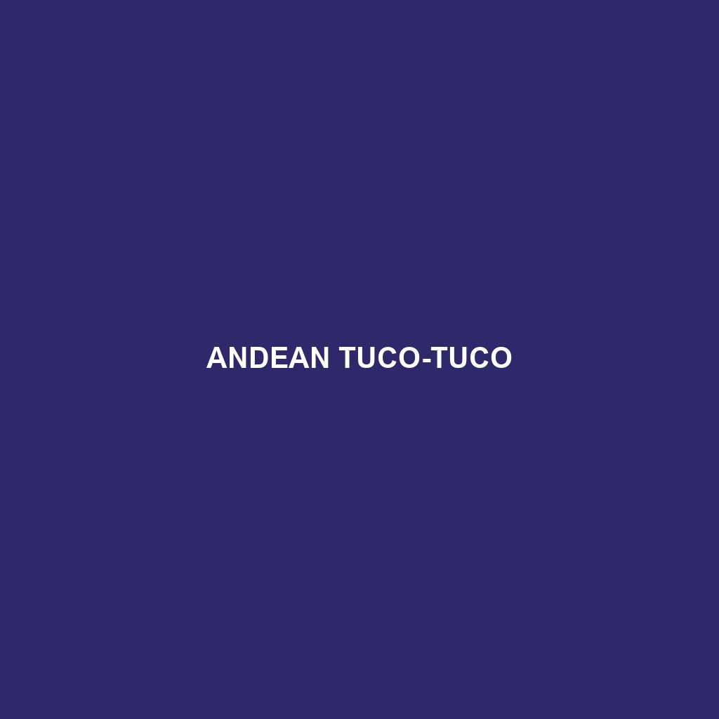 Osvaldo Reig's Tuco-tuco