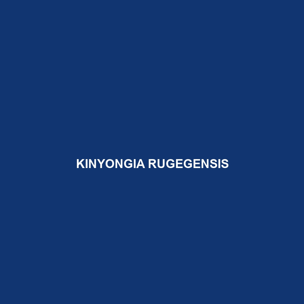 Kinyongia rugegensis