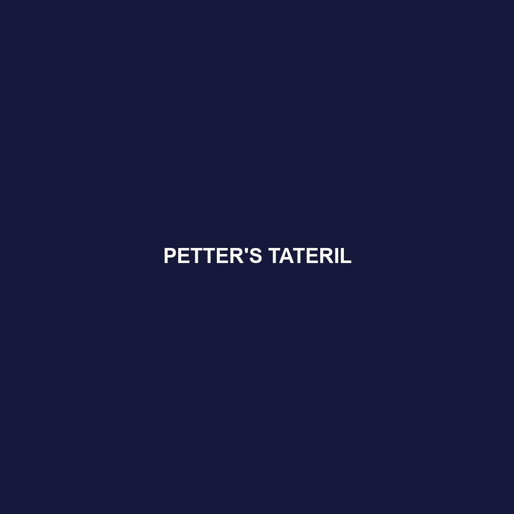 Petter's Tateril