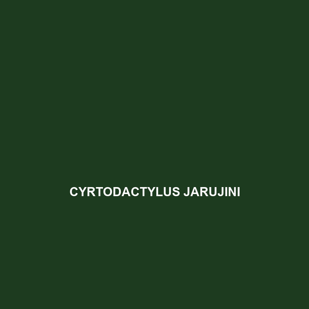 Cyrtodactylus jarujini