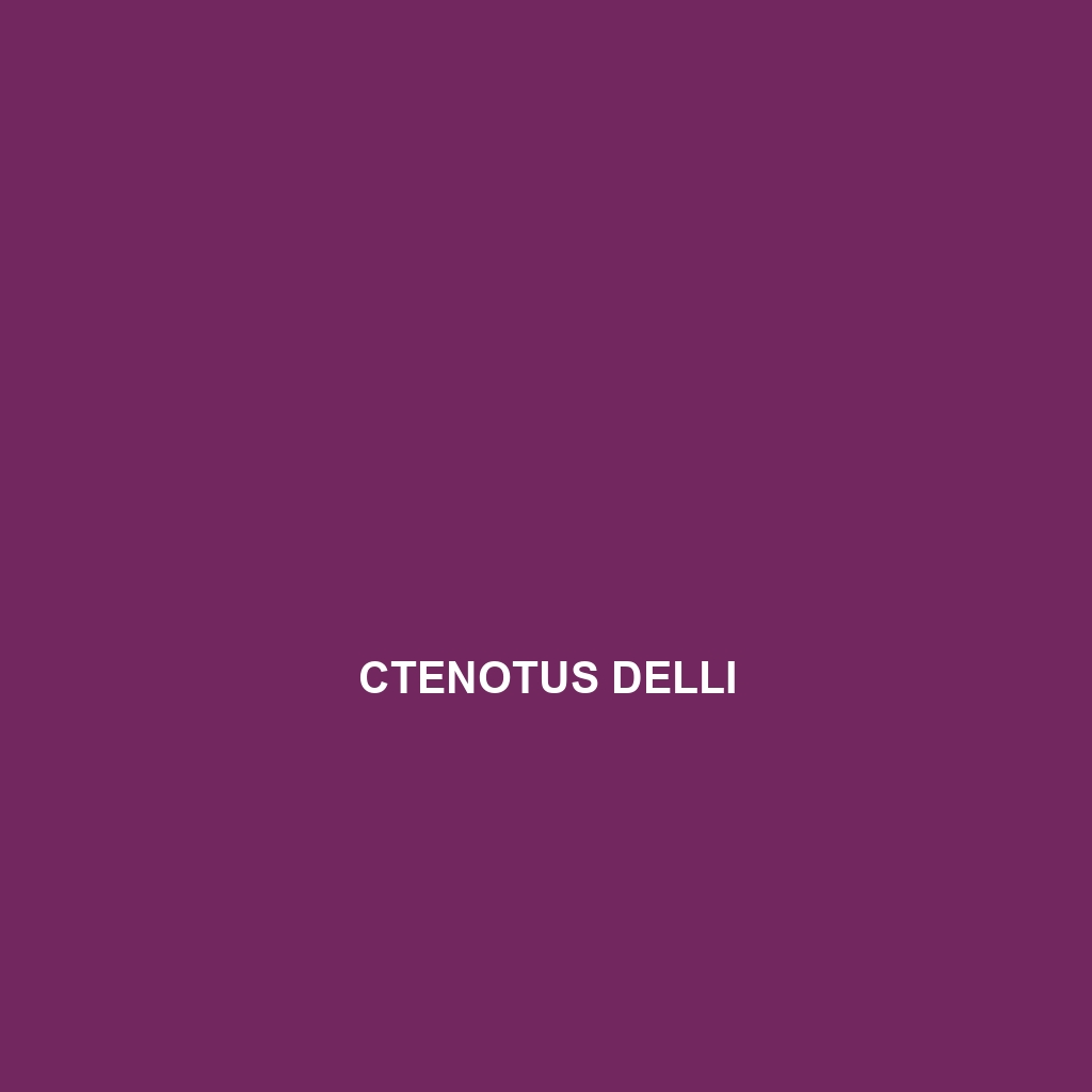 Ctenotus delli