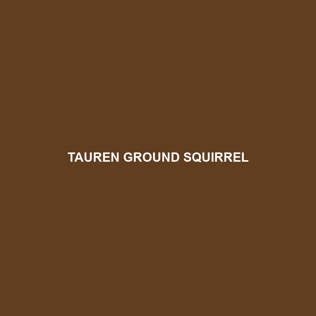 Tauren Ground Squirrel