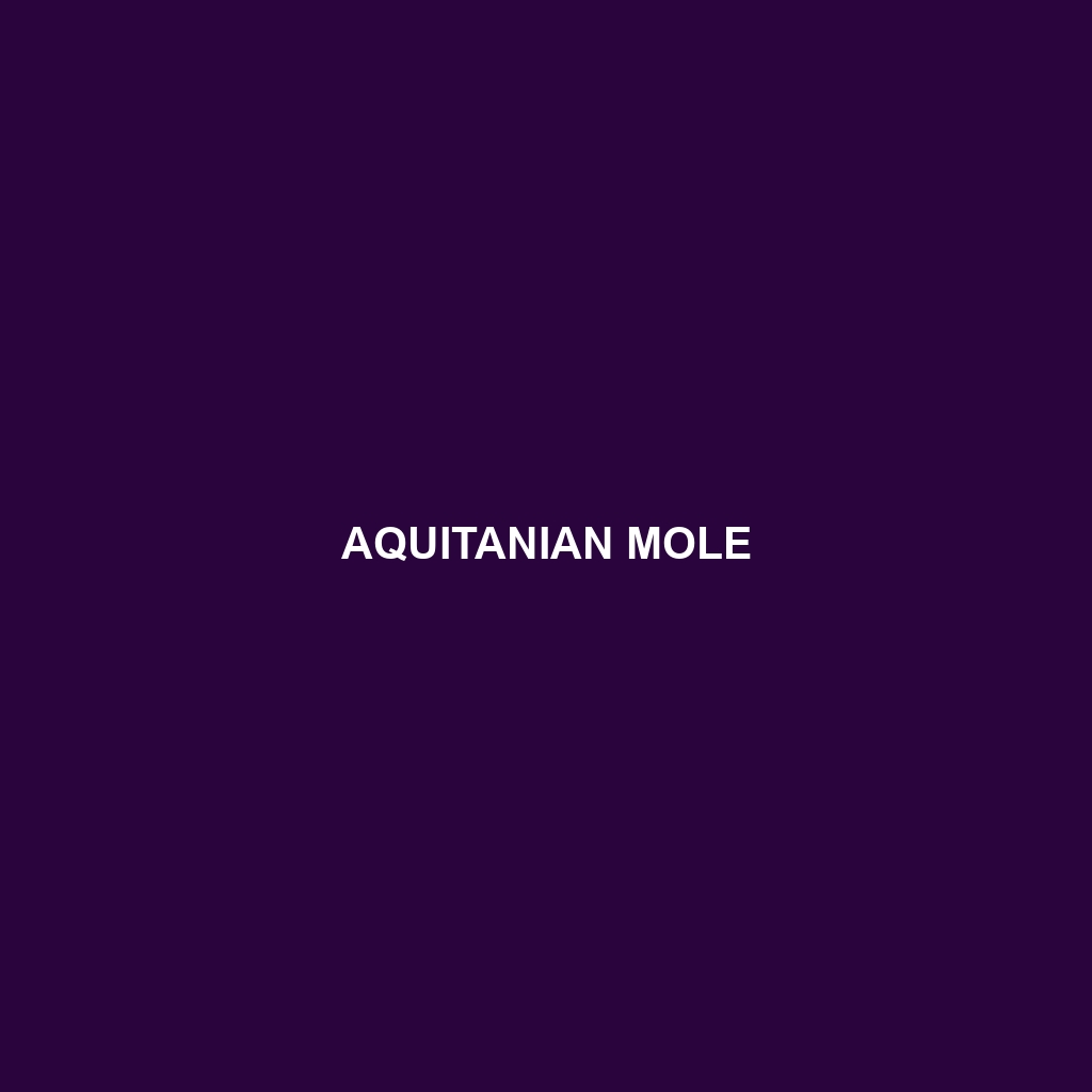 Aquitanian Mole