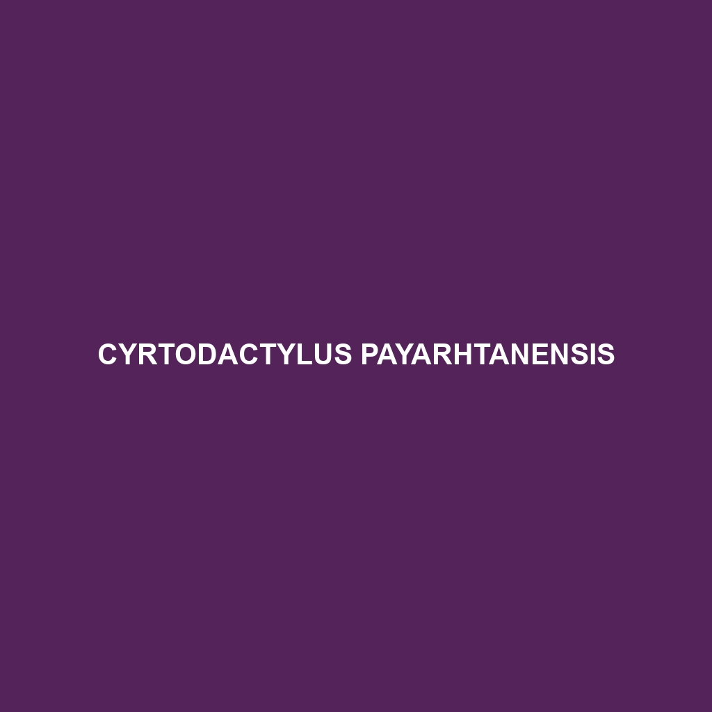 Cyrtodactylus payarhtanensis