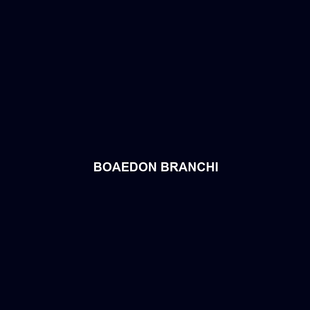 Boaedon branchi