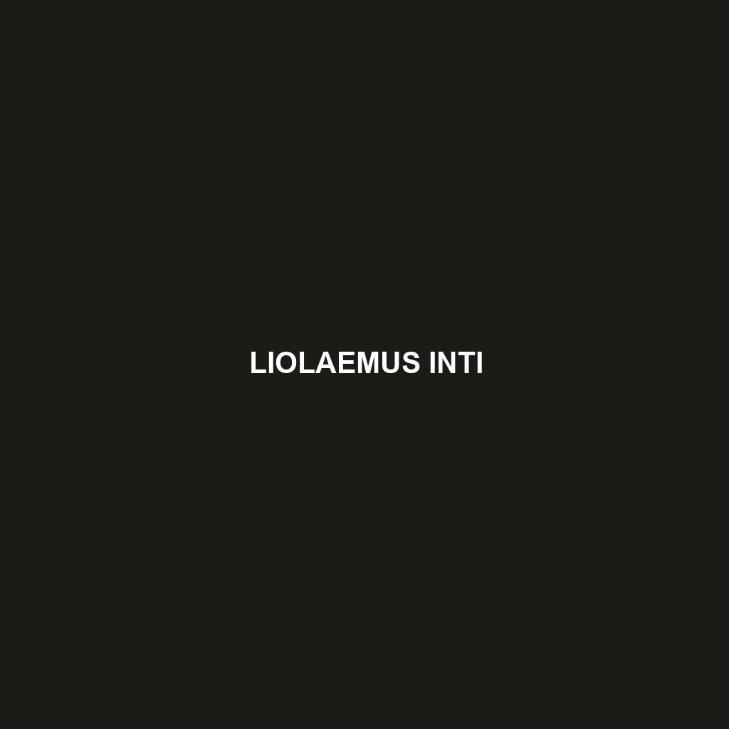 Liolaemus inti