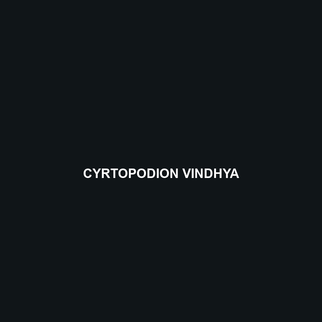 Cyrtopodion vindhya