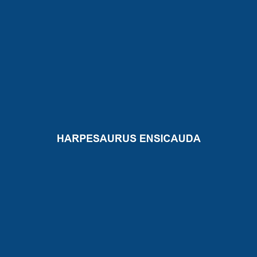 Harpesaurus ensicauda