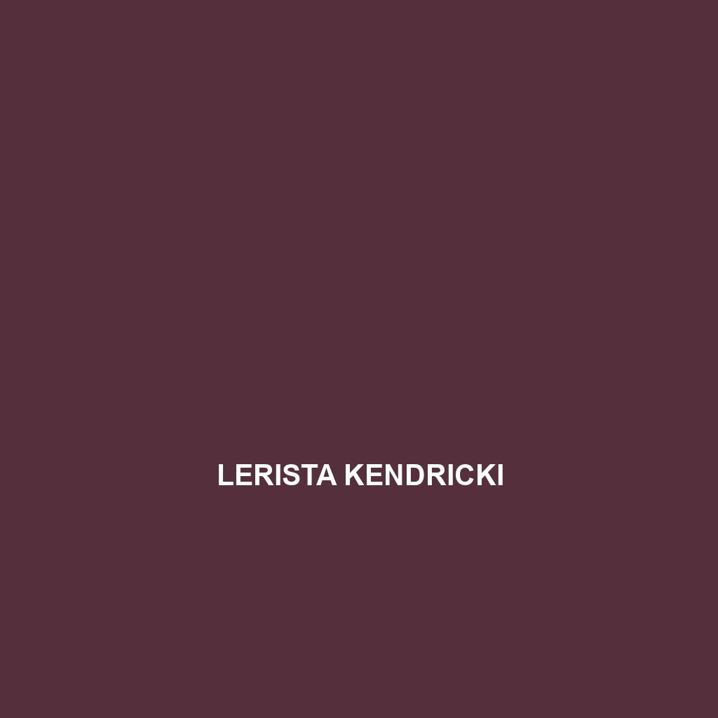 Lerista kendricki