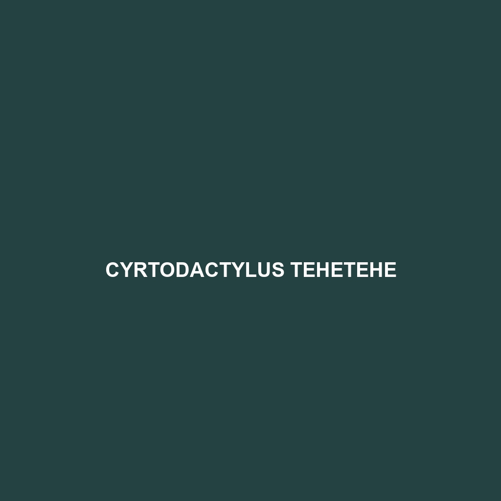 Cyrtodactylus tehetehe