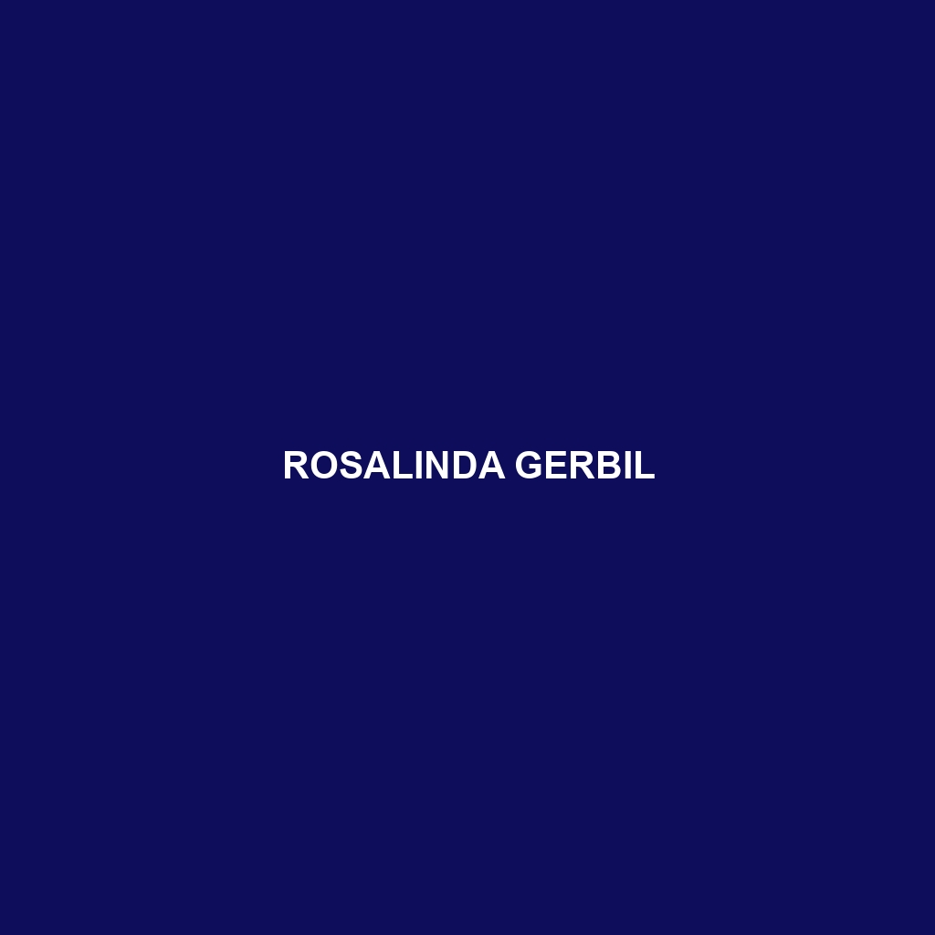 Rosalinda Gerbil