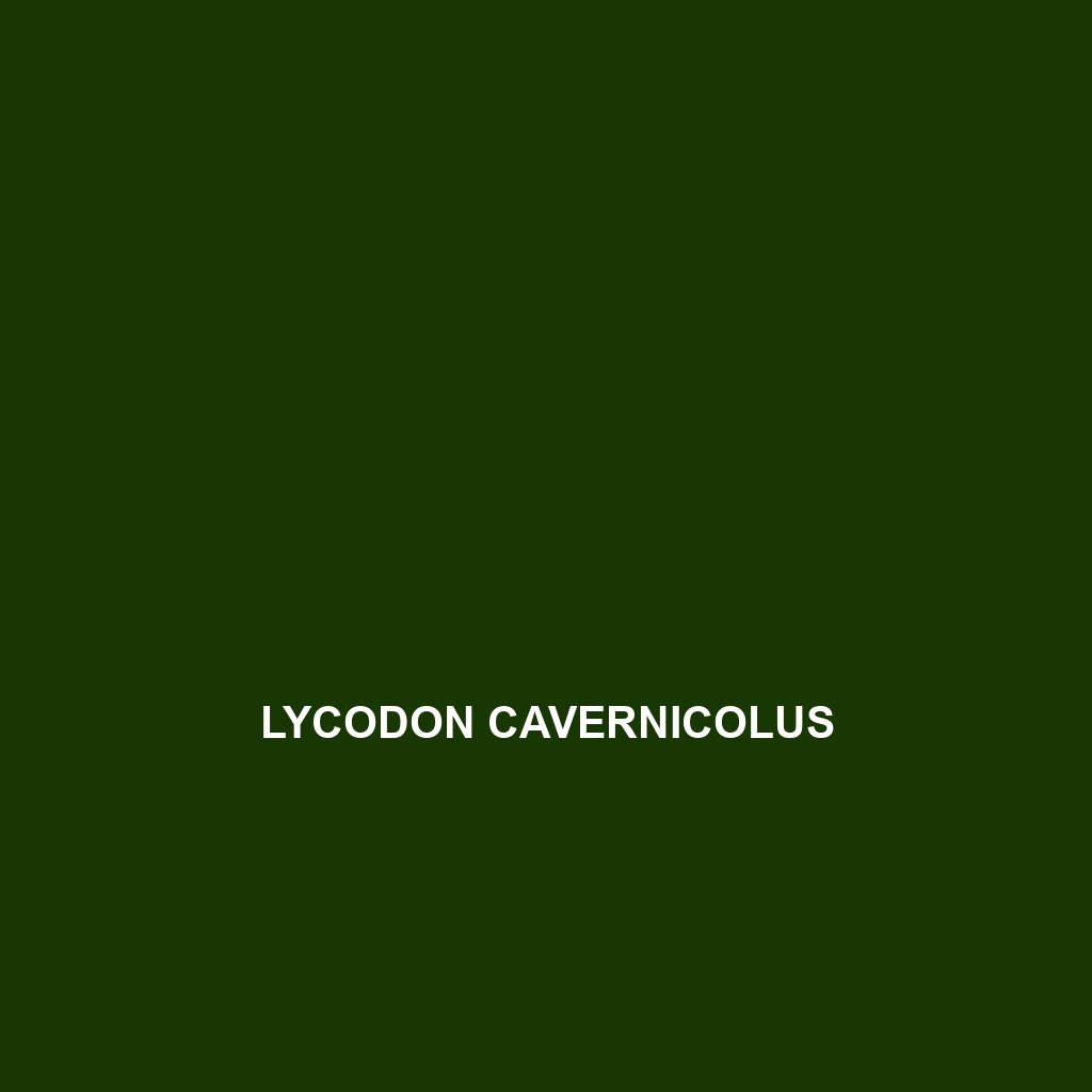 Lycodon cavernicolus