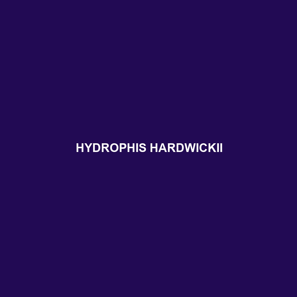 Hydrophis hardwickii