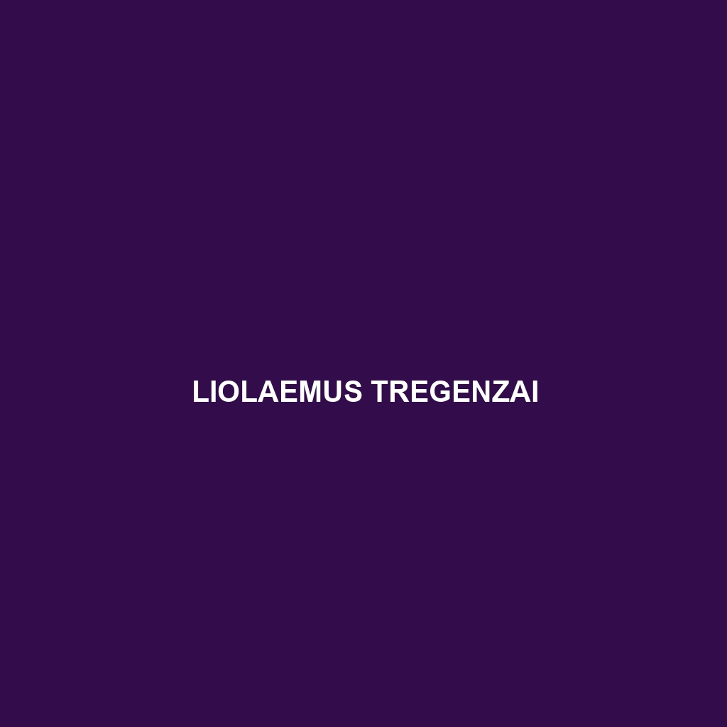 Liolaemus tregenzai