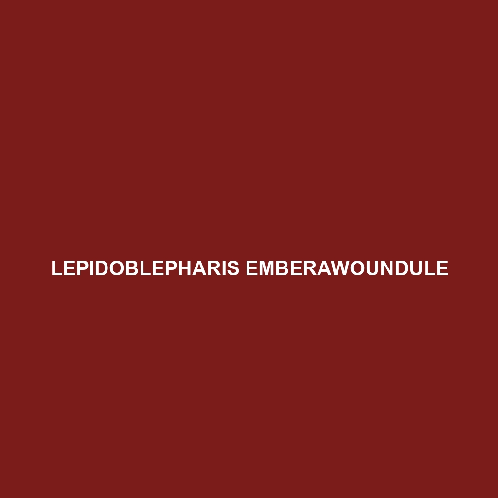 Lepidoblepharis emberawoundule