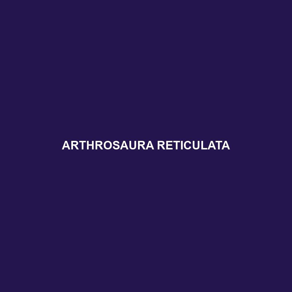 Arthrosaura reticulata