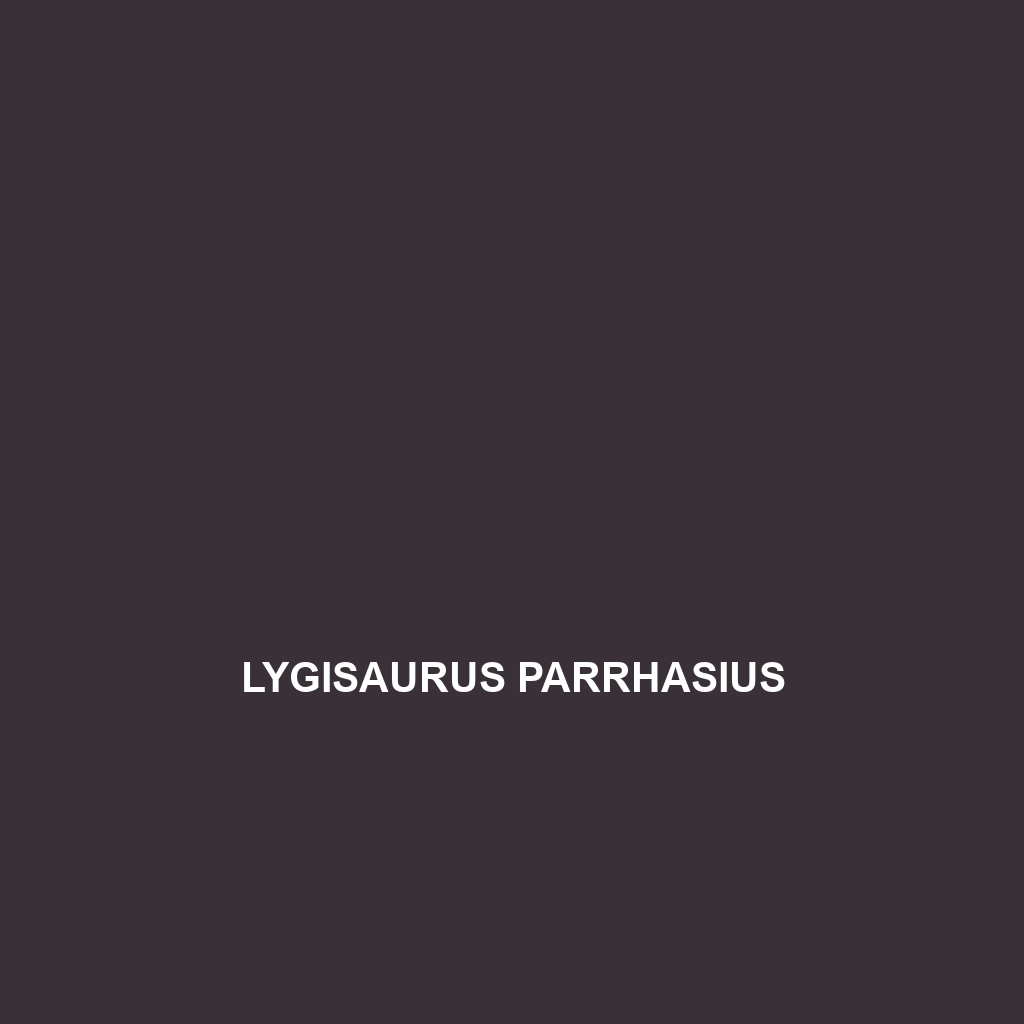 Lygisaurus parrhasius