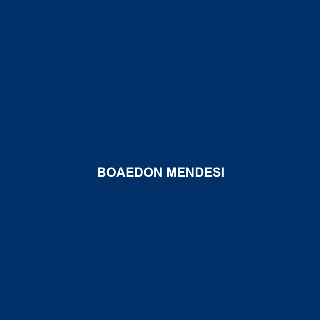 Boaedon mendesi