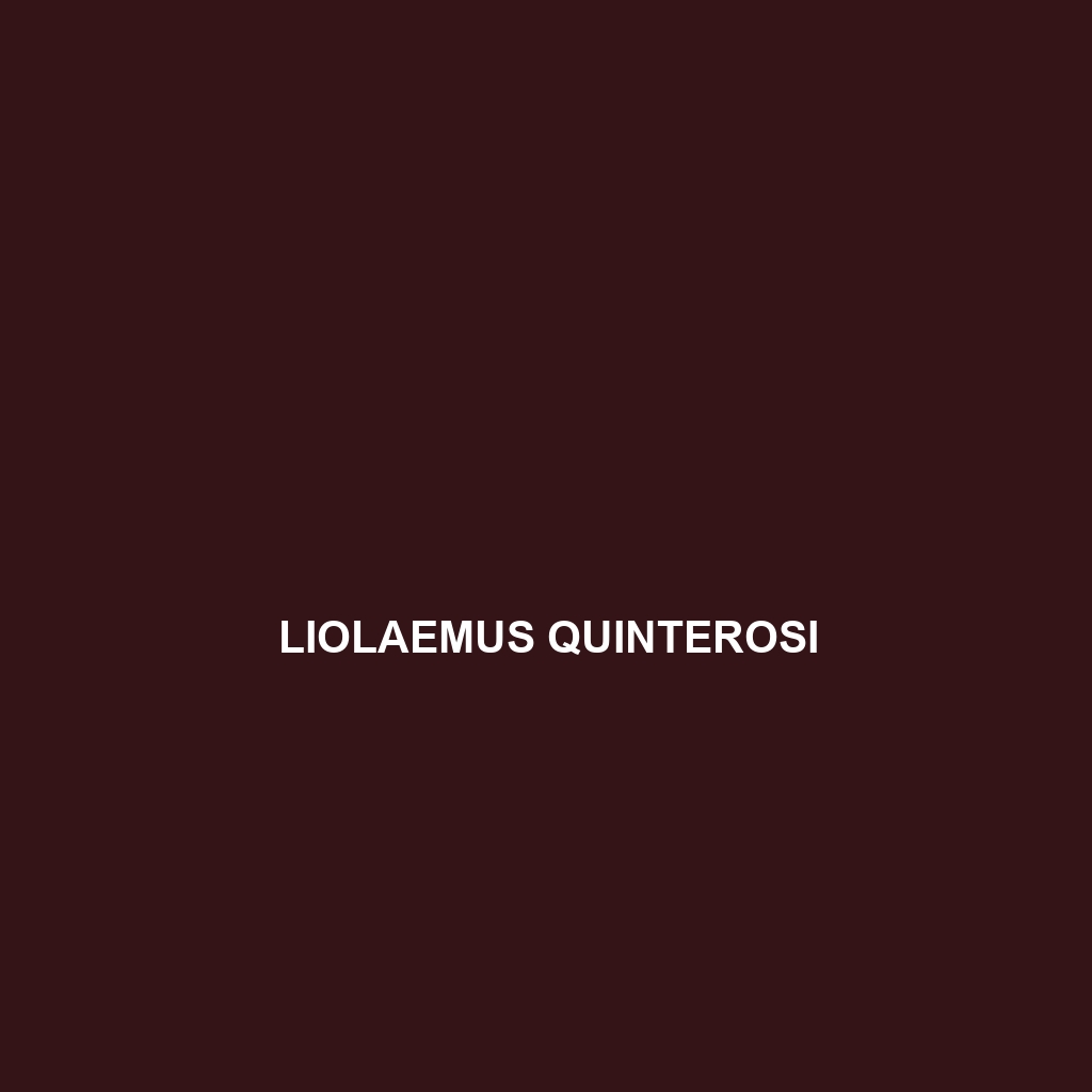 Liolaemus quinterosi