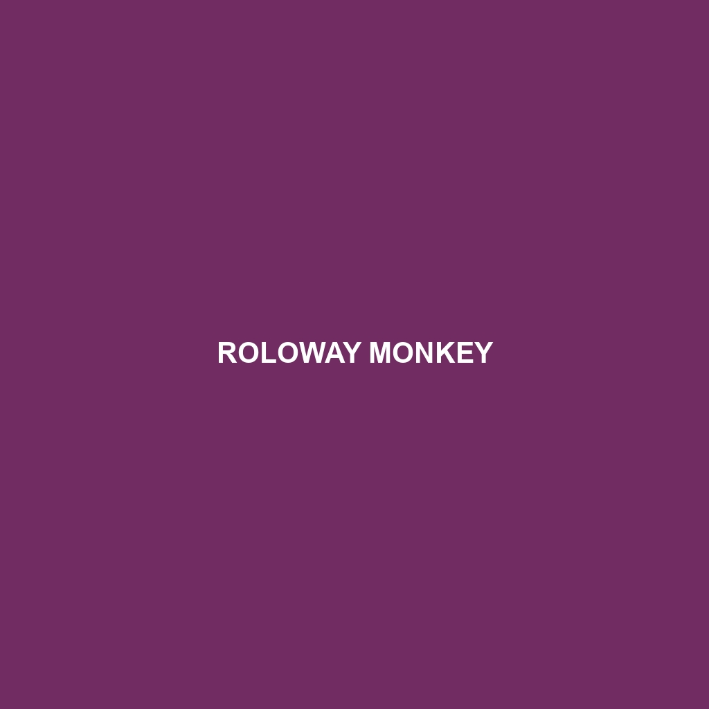 Roloway Monkey