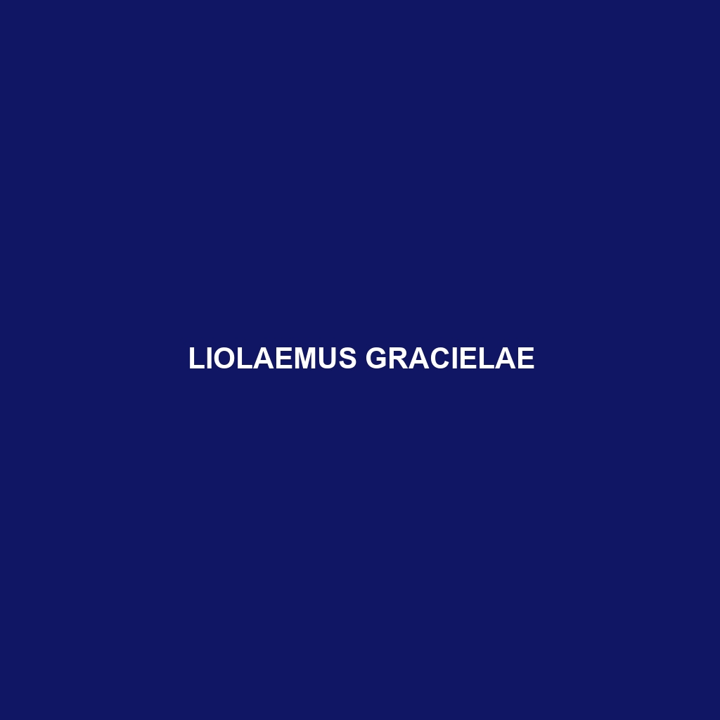 Liolaemus gracielae