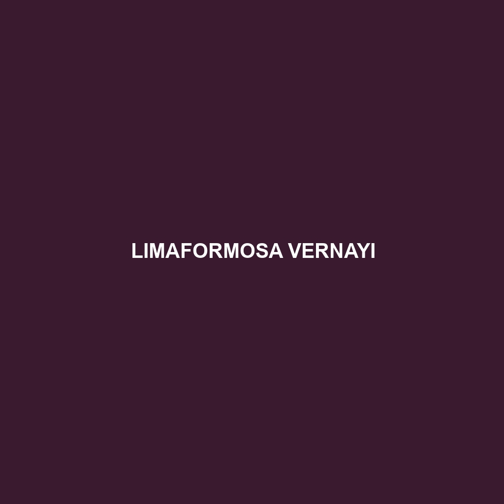 Limaformosa vernayi