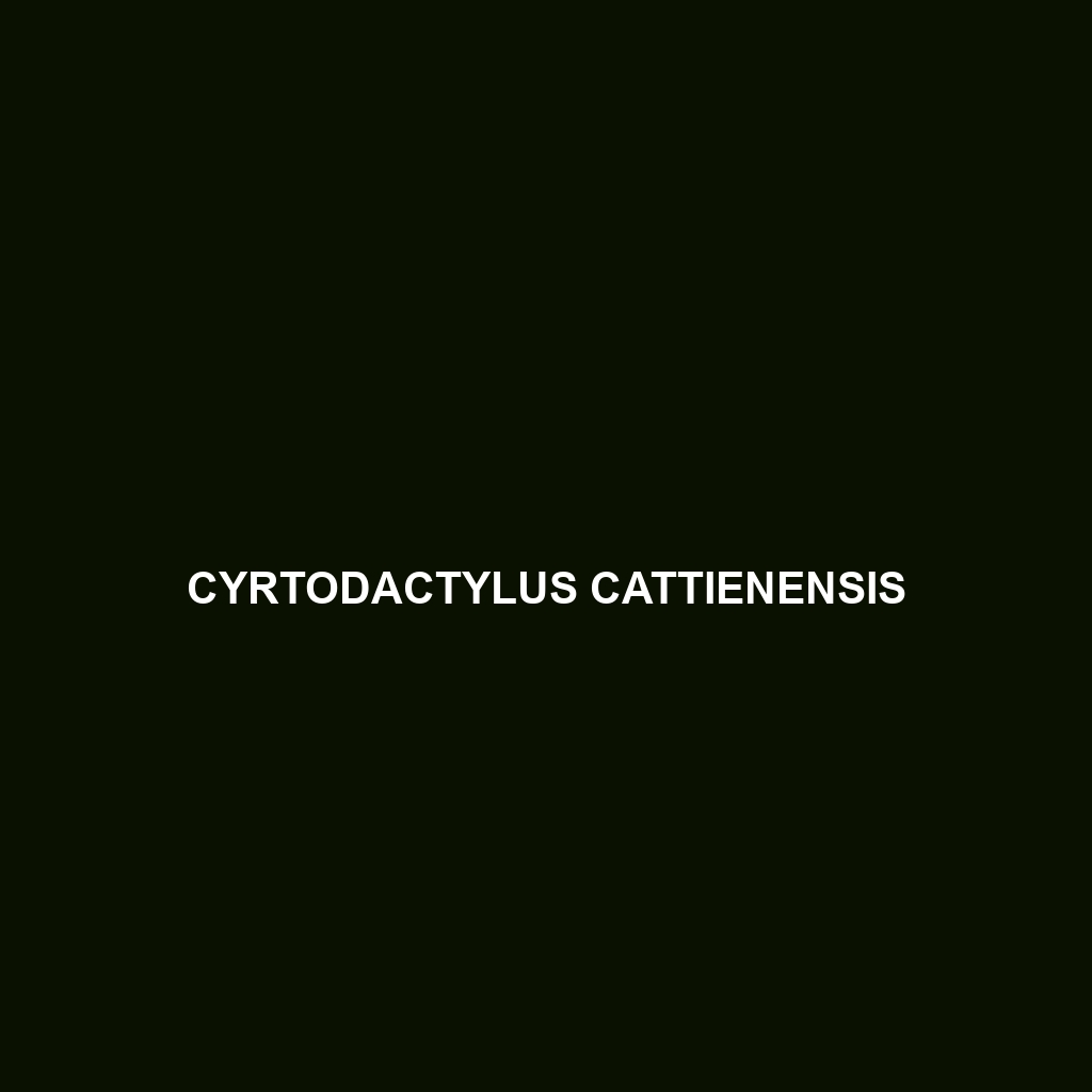 Cyrtodactylus cattienensis