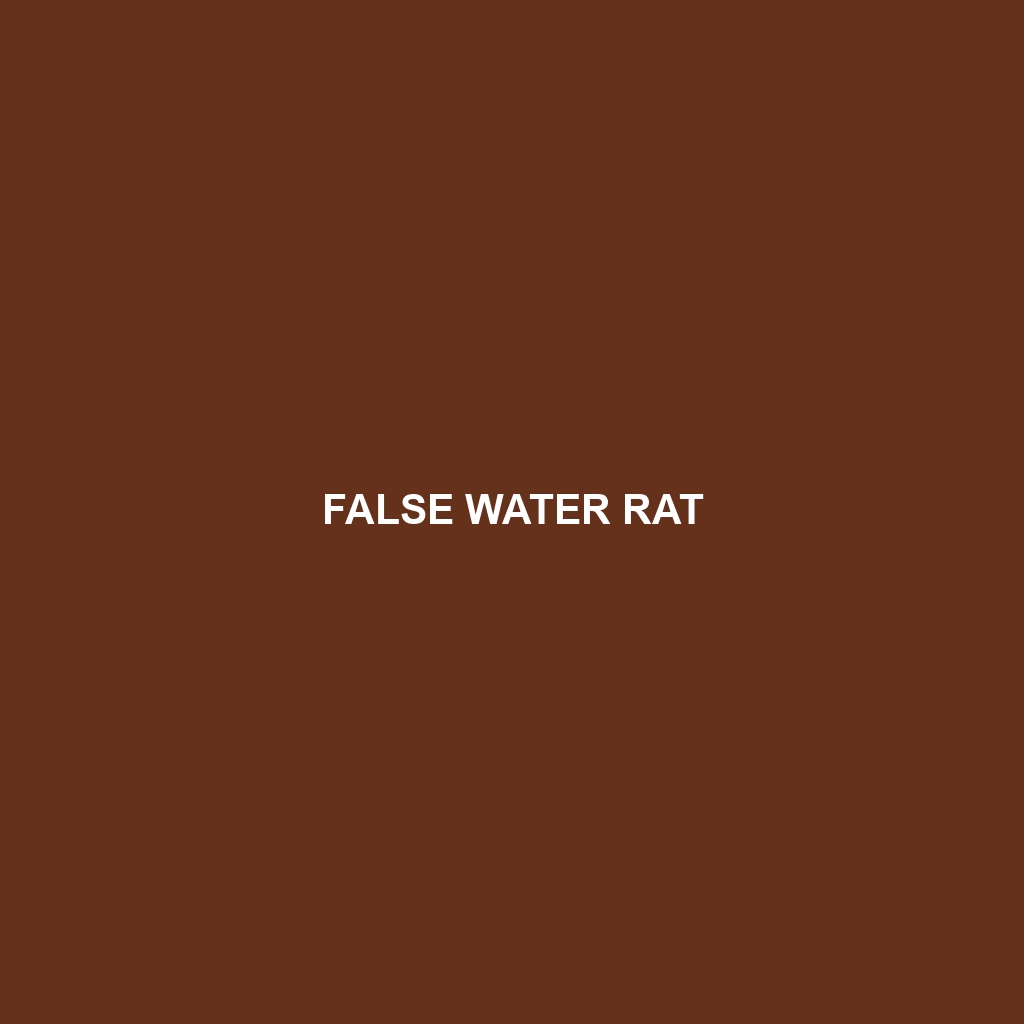 False Water Rat