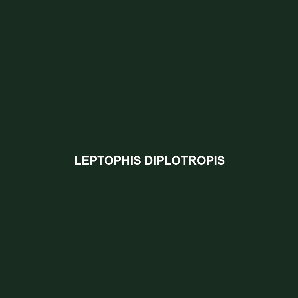 Leptophis diplotropis