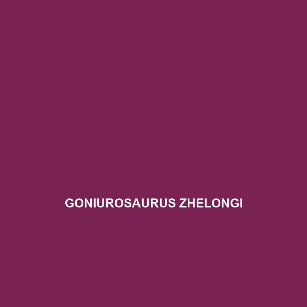 Goniurosaurus zhelongi