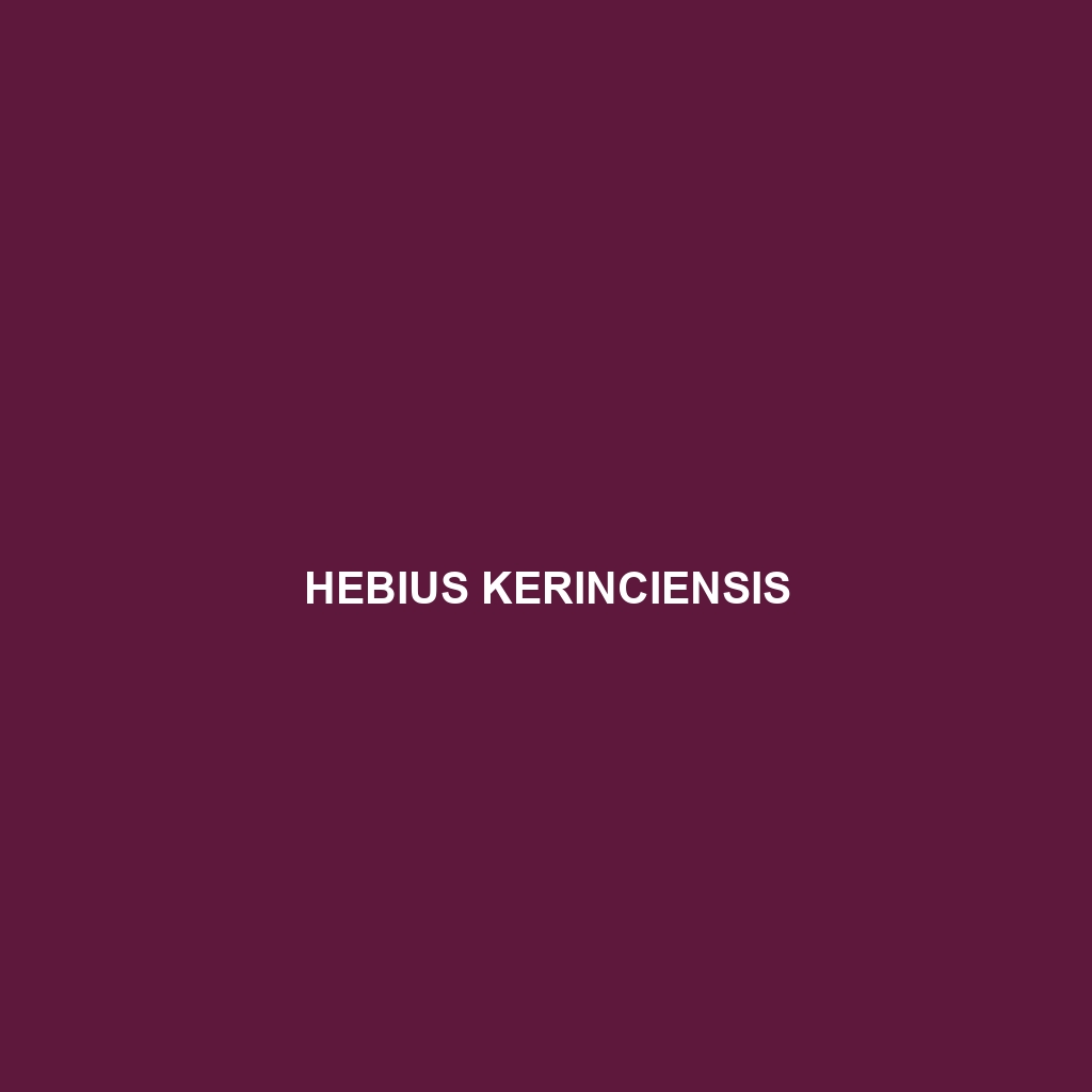 Hebius kerinciensis