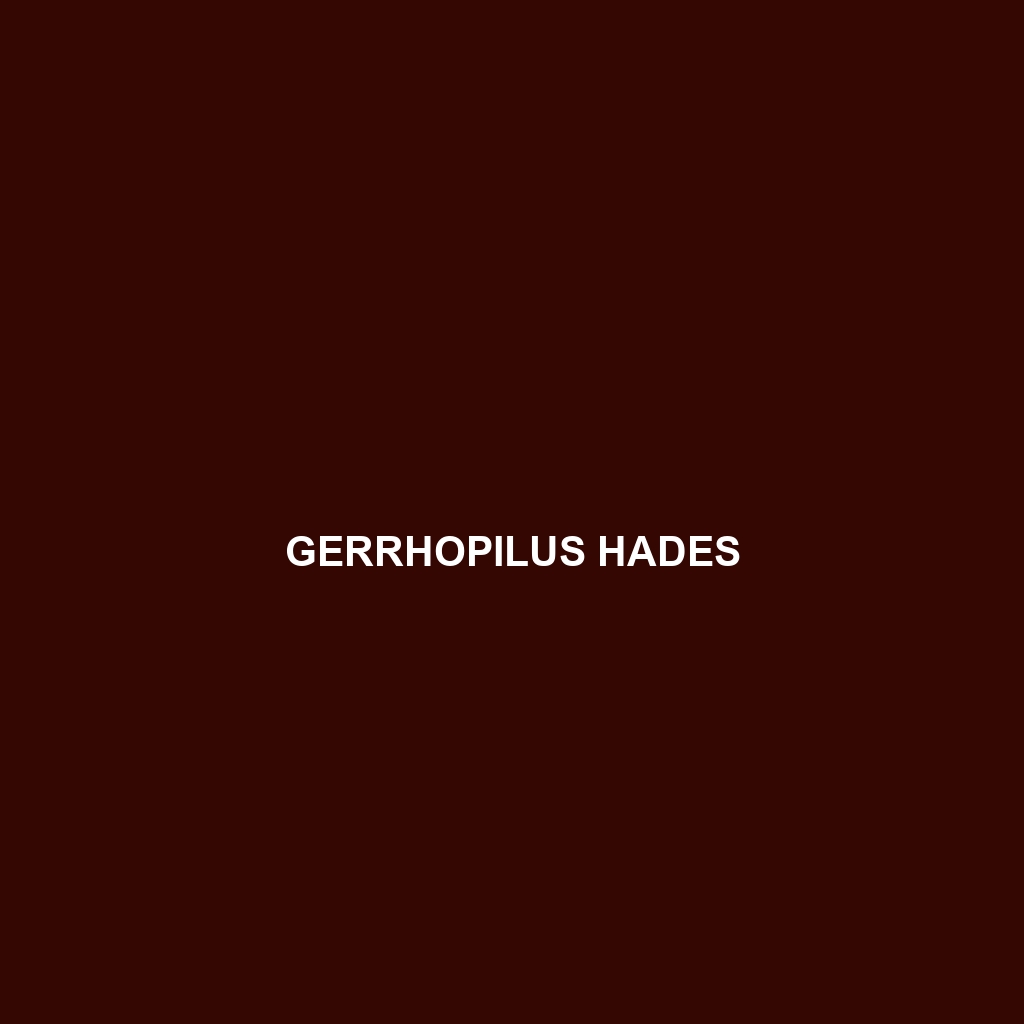 Gerrhopilus hades