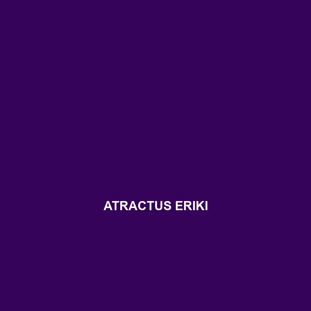 Atractus eriki