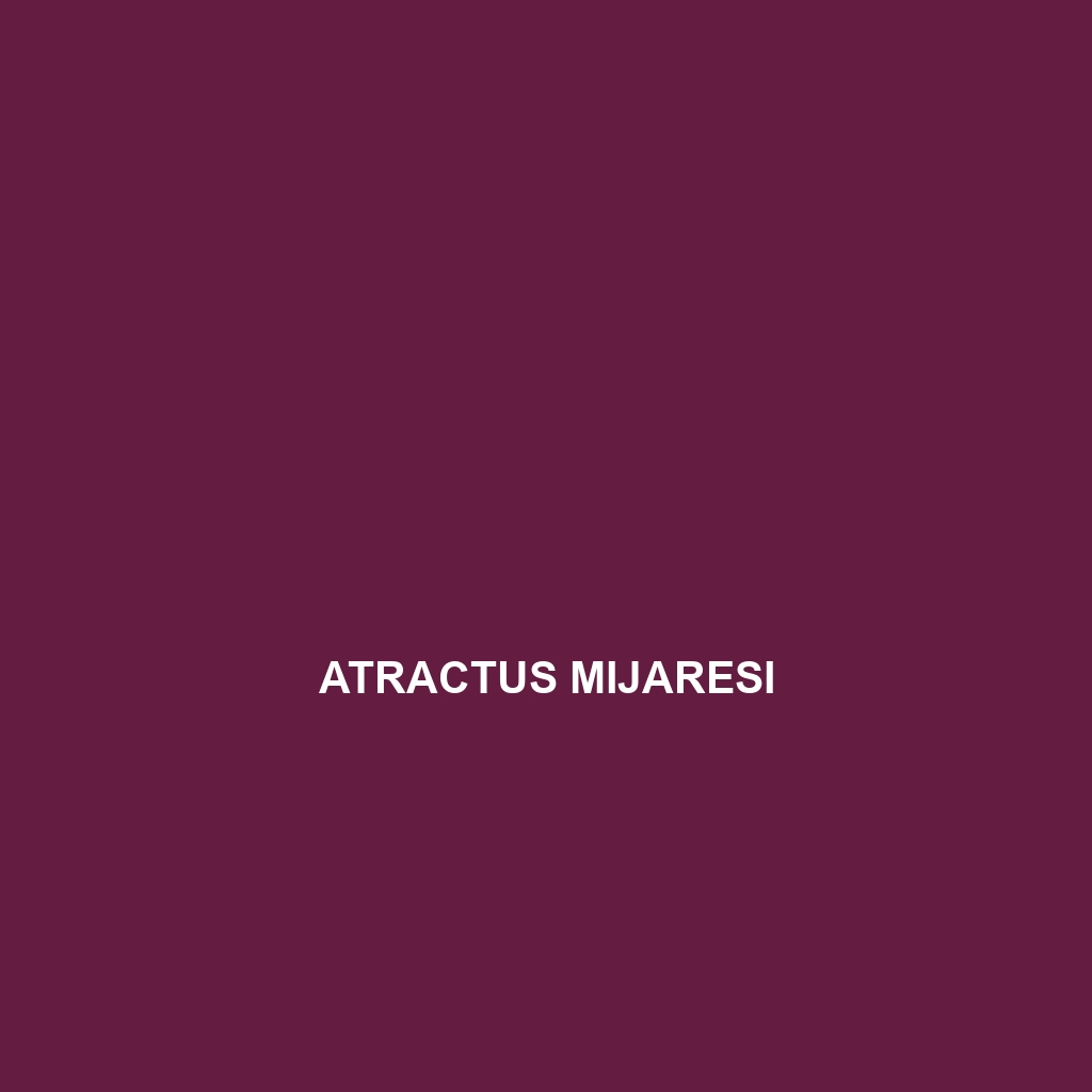 Atractus mijaresi