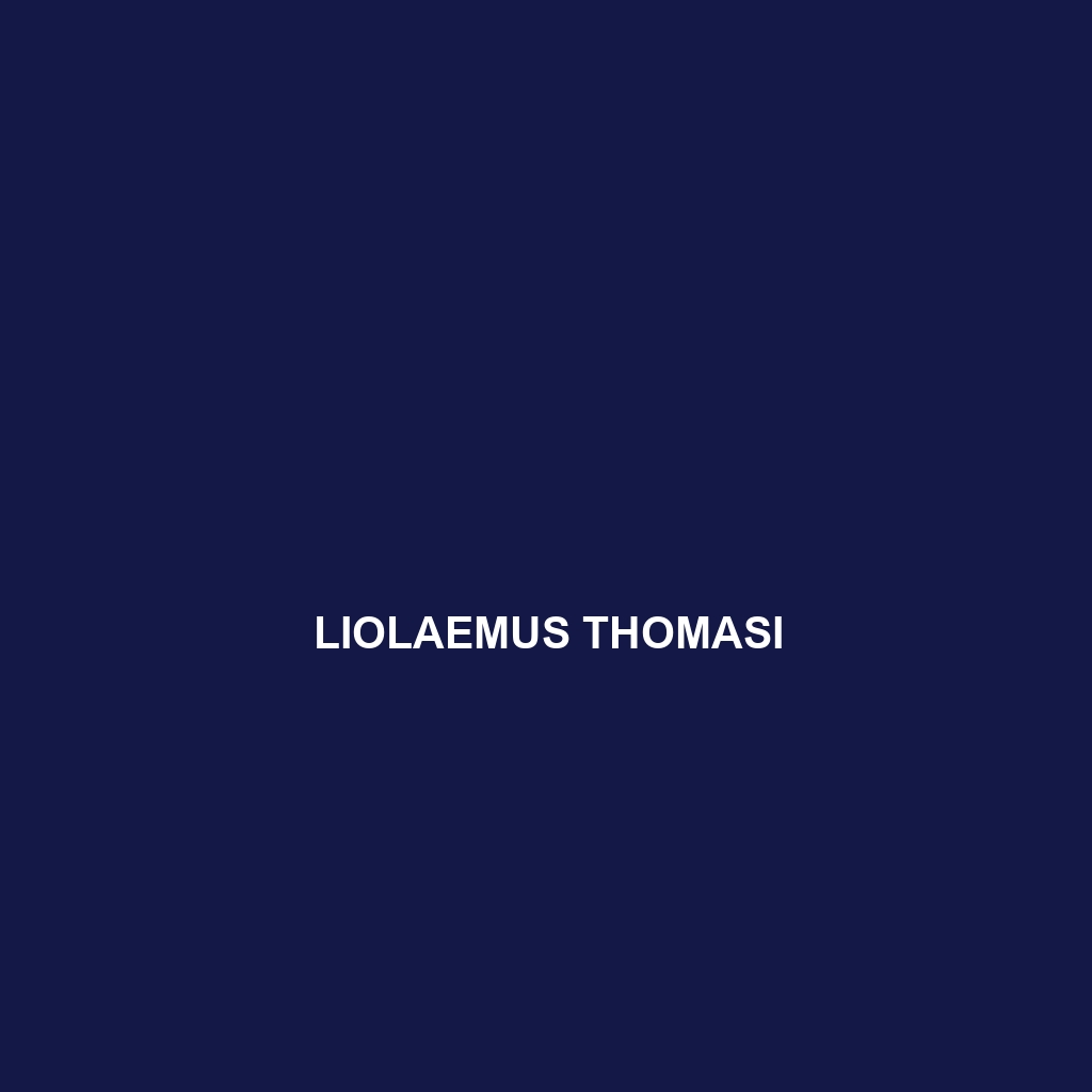 Liolaemus thomasi