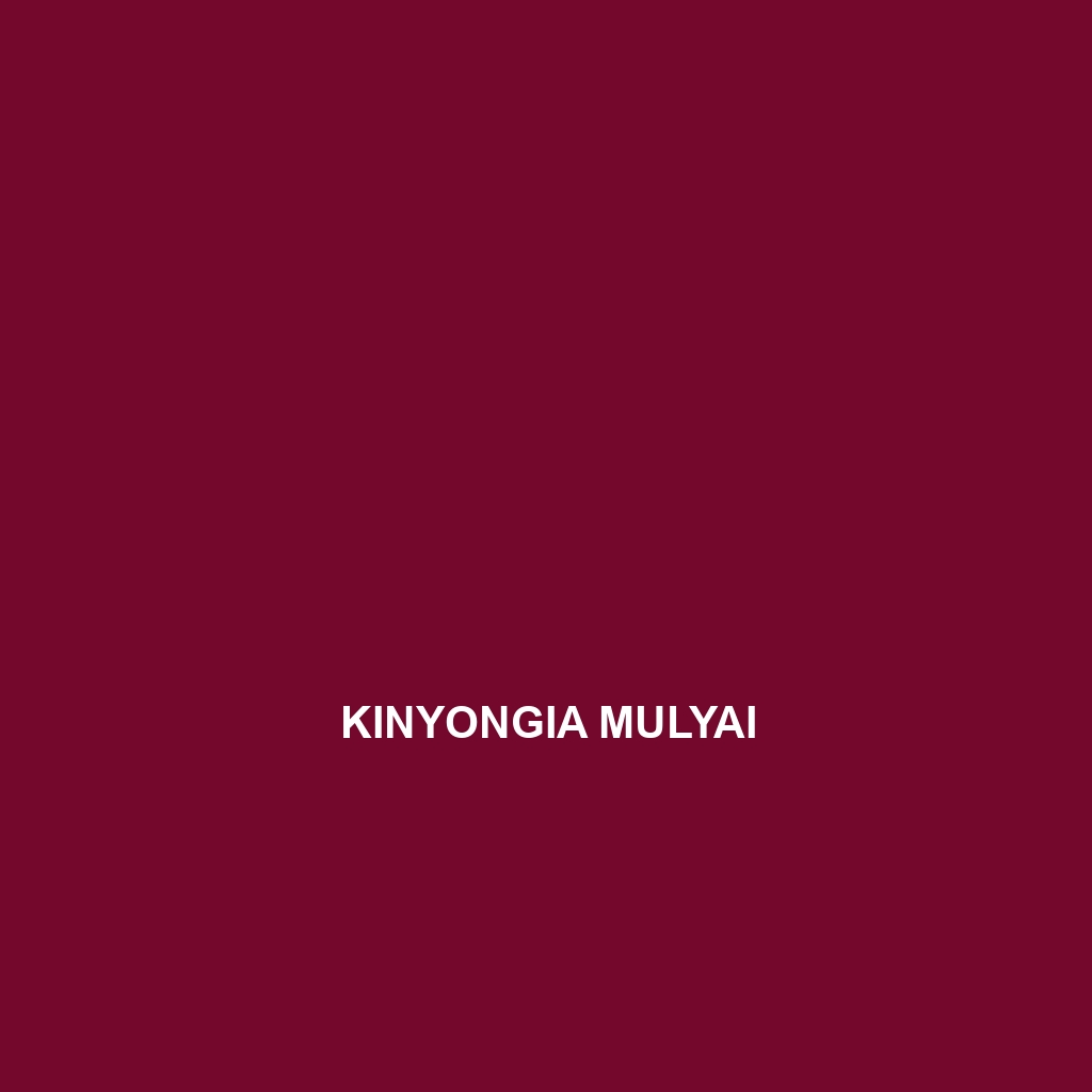 Kinyongia mulyai