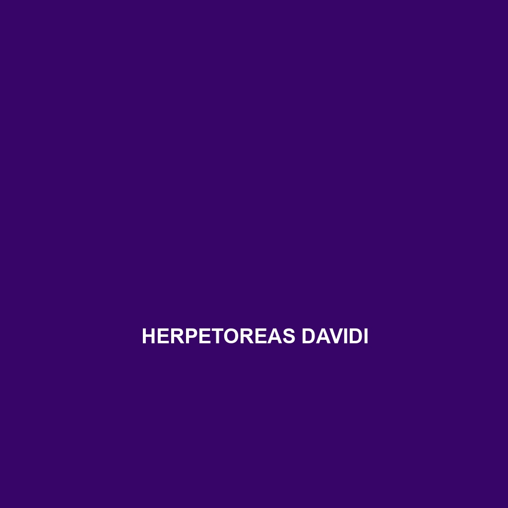 Herpetoreas davidi