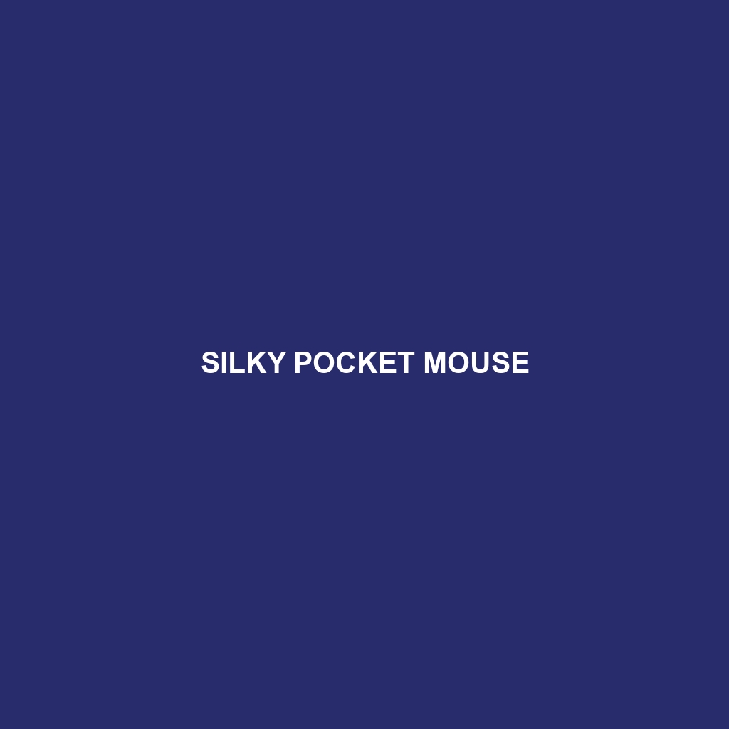 San Joaquin Pocket Mouse