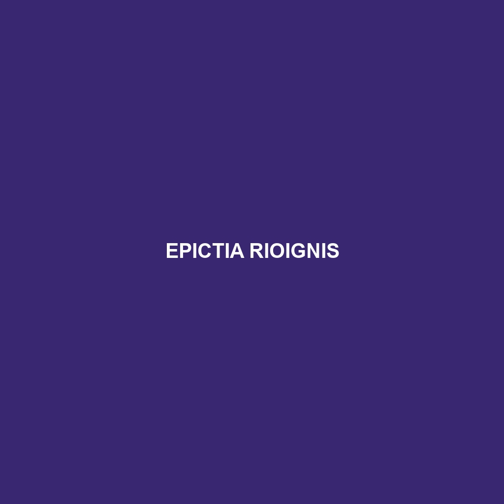 Epictia rioignis