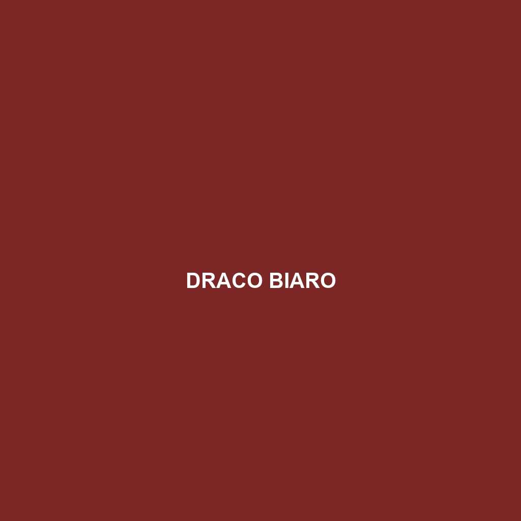 Draco biaro