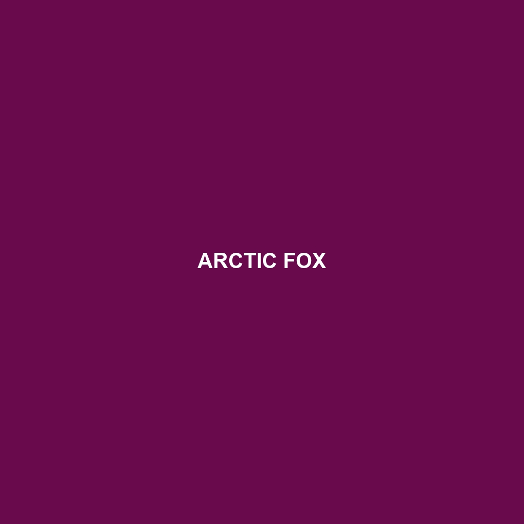 Arctic Fox